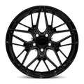 OE+ - ZOOM - Black - Gloss Black - 18" x 8", 40 Offset, 5x114.3 (Bolt pattern), 56.10mm HUB