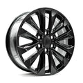 OE+ - LX07 - Black - Gloss Black - 20" x 8", 55 Offset, 6x139.7 (Bolt pattern), 95.10mm HUB