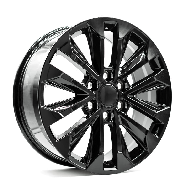 OE+ - LX07 - Black - Gloss Black - 20" x 8", 55 Offset, 6x139.7 (Bolt pattern), 95.10mm HUB