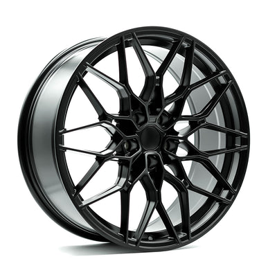 OE+ - BM05 - Black - Matte Black - 19" x 8", 25 Offset, 5x112 (Bolt pattern), 66.6mm HUB