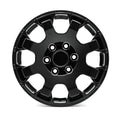 OE+ - TT07 - Black - Matte Black - 18" x 9", 25 Offset, 6x139.7 (Bolt pattern), 95.10mm HUB