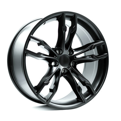 OE+ - BM04 - Black - Matte Black - 19" x 8.5", 30 Offset, 5x112 (Bolt pattern), 66.6mm HUB