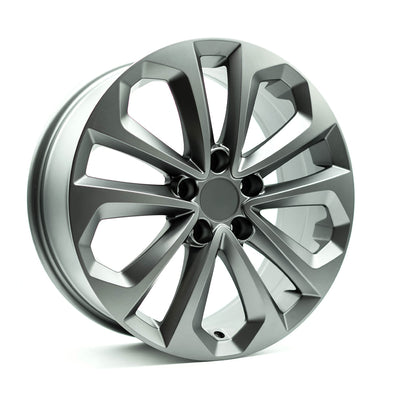 OE+ - HT02 - Gunmetal - Matte Gunmetal - 18" x 7.5", 45 Offset, 5x120 (Bolt pattern), 64.1mm HUB