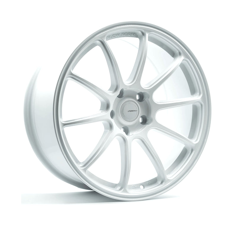 Superspeed - RF03RR - White - Speed White - 18" x 8.5", 45 Offset, 5x112 (Bolt pattern), 57.1mm HUB
