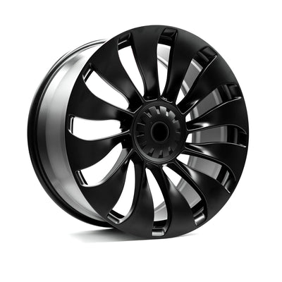 OE+ - TL04 - Black - Matte Black - 19" x 9.5", 45 Offset, 5x114.3 (Bolt pattern), 64.1mm HUB