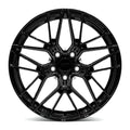 OE+ - ZOOM - Black - Gloss Black - 19" x 8.5", 35 Offset, 5x114.3 (Bolt pattern), 67.10mm HUB