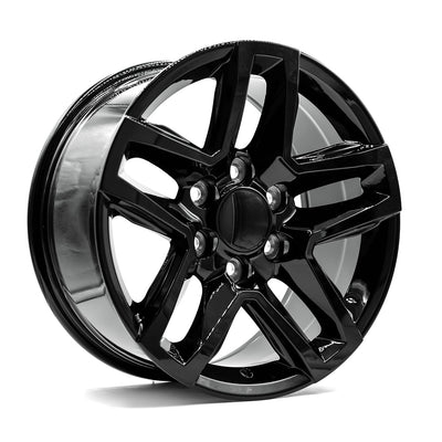 OE+ - TR03 - Black - Gloss Black - 20" x 9", 24 Offset, 6x139.7 (Bolt pattern), 78.1mm HUB