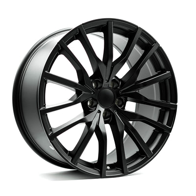 OE+ - BMX5 - Black - Matte Black - 20" x 9", 30 Offset, 5x112 (Bolt pattern), 66.6mm HUB