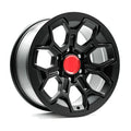 OE+ - TT06 - Black - Matte Black - 17" x 8", 25 Offset, 6x139.7 (Bolt pattern), 95.10mm HUB