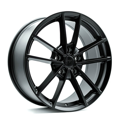 OE+ - REV - Black - Matte Black - 18" x 8", 40 Offset, 5x108 (Bolt pattern), 63.4mm HUB