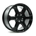 OE+ - TT09 - Black - Matte Black - 17" x 8", 35 Offset, 5x114.3 (Bolt pattern), 60.10mm HUB