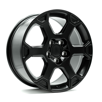 OE+ - TT09 - Black - Matte Black - 17" x 8", 35 Offset, 5x114.3 (Bolt pattern), 60.10mm HUB