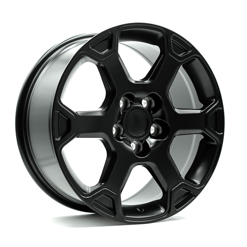 OE+ - TT09 - Black - Matte Black - 17" x 8", 35 Offset, 5x114.3 (Bolt pattern), 60.10mm HUB
