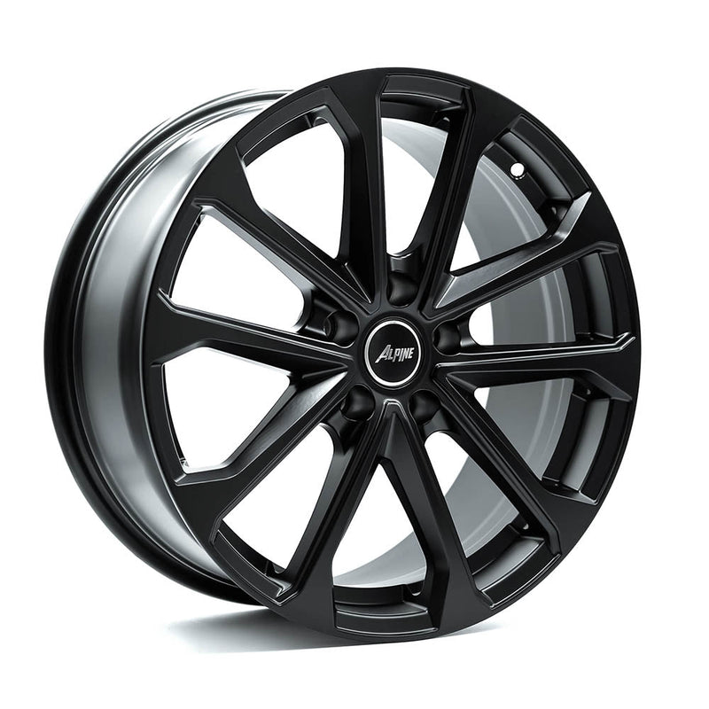 OE+ - AP1 - Black - Matte Black - 18" x 8", 38 Offset, 5x112 (Bolt pattern), 57.1mm HUB