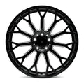 OE+ - MB3 - Black - Matte Black - 19" x 8", 33 Offset, 5x112 (Bolt pattern), 66.60mm HUB