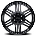 Ion Alloy - 147 - Black - Gloss Black - 20" x 9", 0 Offset, 8x180 (Bolt pattern), 124.10mm HUB