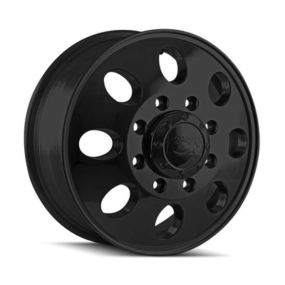 Ion Alloy - 167 - Black - Matte Black - 16" x 6", 102 Offset, 8x170 (Bolt pattern), 130.18mm HUB