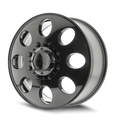 Ion Alloy - 167 - Black - Gloss Black - 20" x 8.25", 115 Offset, 8x210 (Bolt pattern), 154.20mm HUB