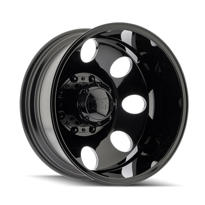Ion Alloy - 167 - Black - Gloss Black - 20" x 8.25", 192 Offset, 8x210 (Bolt pattern), 154.20mm HUB
