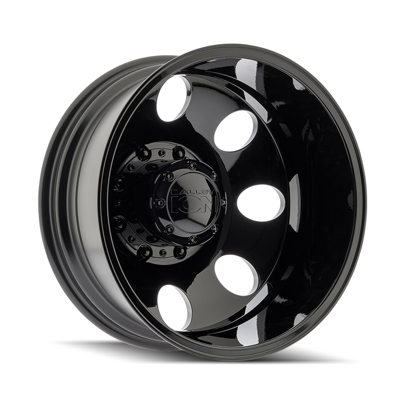 Ion Alloy - 167 - Black - Gloss Black - 20" x 8.25", 192 Offset, 8x210 (Bolt pattern), 154.20mm HUB