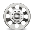 Ion Alloy - 167 - Polished - 20" x 8.25", 115 Offset, 8x210 (Bolt pattern), 154.20mm HUB
