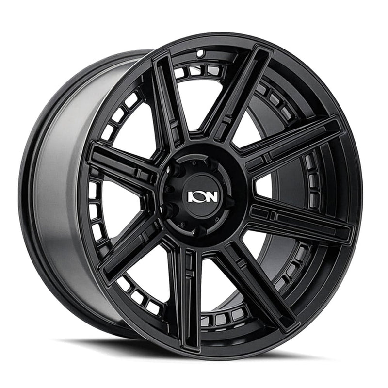 Ion Alloy - 149 - Black - Matte Black - 20" x 9", -12 Offset, 8x180 (Bolt pattern), 124.1mm HUB