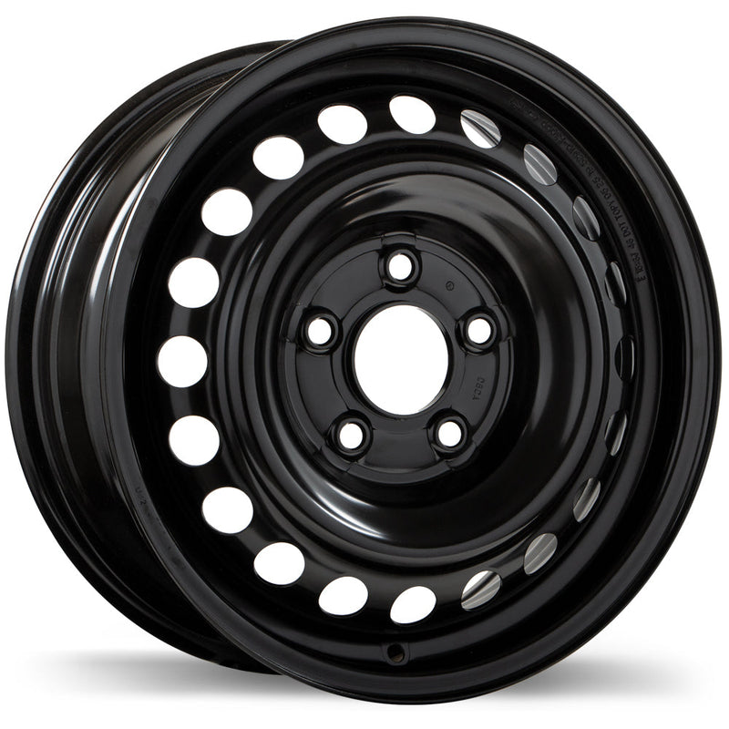 Fast Wheels - Steel / Acier - Black - 15" x 6", 41 Offset, 5x114.3 (Bolt pattern), 67.1mm HUB