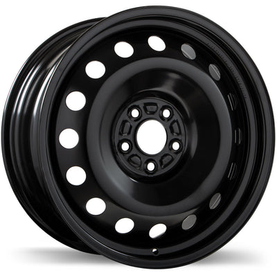 Fast Wheels - Steel / Acier - Black - 18" x 8", 50 Offset, 5x120 (Bolt pattern), 64.1mm HUB
