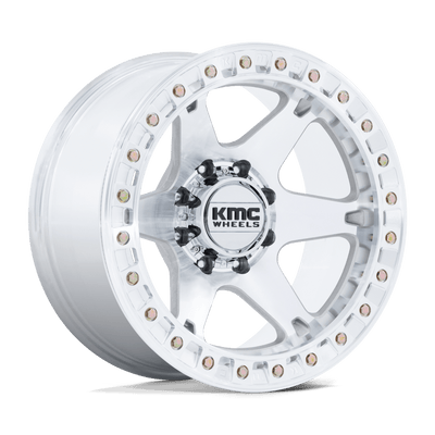 KMC Wheels - KM238 VI BEADLOCK - Chrome - Machined - 20" x 10", -48 Offset, 6x139.7 (Bolt pattern), 108.00mm HUB