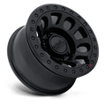 KMC Wheels - KM241 E25 BEADLOCK - Black - Blackout - 17" x 9", -38 Offset, 8x165.1 (Bolt pattern), 125.1mm HUB