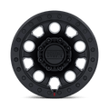 KMC Wheels - KM241 E25 BEADLOCK - Black - Blackout - 17" x 9", -38 Offset, 8x165.1 (Bolt pattern), 125.1mm HUB