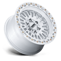 KMC Wheels - KM554 AZTEC - Silver - Gloss Silver W/ Machined Face - 17" x 8.5", 25 Offset, 6x139.7 (Bolt pattern), 106.1mm HUB
