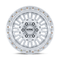 KMC Wheels - KM554 AZTEC - Silver - Gloss Silver W/ Machined Face - 17" x 8.5", 25 Offset, 6x139.7 (Bolt pattern), 106.1mm HUB