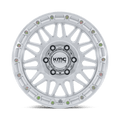 KMC Wheels - KM555 ATTACK - Silver - Gloss Silver W/ Machined Face - 17" x 8.5", 25 Offset, 6x135 (Bolt pattern), 87.1mm HUB