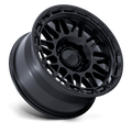 KMC Wheels - KM555 ATTACK - Black - Matte Black - 17" x 8.5", 0 Offset, 6x139.7 (Bolt pattern), 106.1mm HUB