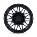 KMC Wheels - KM555 ATTACK - Black - Matte Black - 17" x 8.5", -10 Offset, 6x135 (Bolt pattern), 87.1mm HUB