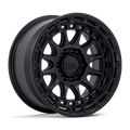 KMC Wheels - KM556 CRUX - Black - Blackout - 17" x 8.5", 0 Offset, 5x127 (Bolt pattern), 71.5mm HUB