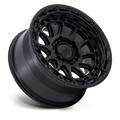 KMC Wheels - KM556 CRUX - Black - Blackout - 17" x 8.5", 0 Offset, 6x139.7 (Bolt pattern), 106.1mm HUB