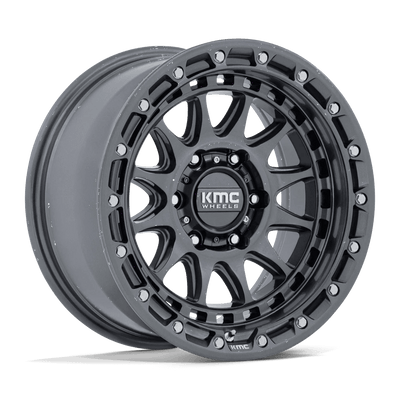 KMC Wheels - KM556 CRUX - Gunmetal - Gloss Gunmetal - 17" x 8.5", 25 Offset, 5x127 (Bolt pattern), 71.5mm HUB