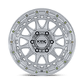 KMC Wheels - KM556 CRUX - Silver - Gloss Silver W/ Machined Face - 17" x 8.5", 25 Offset, 6x135 (Bolt pattern), 87.1mm HUB