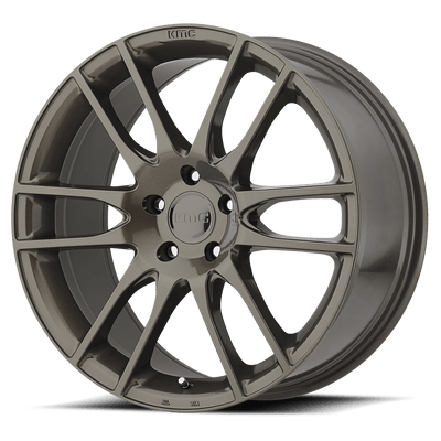 KMC Wheels - KM696 PIVOT - Bronze - 20" x 9.5", 38 Offset, 5x114.3 (Bolt pattern), 72.56mm HUB