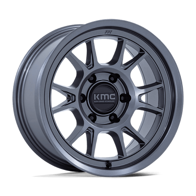 KMC Wheels - KM729 RANGE - Gunmetal - Matte Anthracite - 17" x 8.5", -10 Offset, 6x139.7 (Bolt pattern), 106.1mm HUB