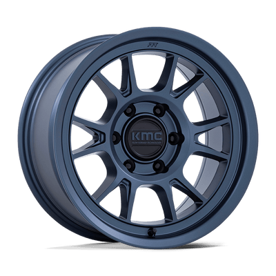 KMC Wheels - KM729 RANGE - Metallic Blue - 17" x 8.5", -10 Offset, 5x127 (Bolt pattern), 71.5mm HUB