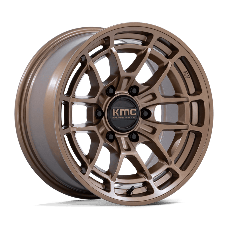 KMC Wheels - ARCHER - Bronze - Matte Bronze - 17" x 8.5", 0 Offset, 6x139.7 (Bolt pattern), 106.10mm HUB
