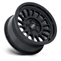 KMC Wheels - KM733 IMPACT FFT - Black - Gloss Black - 18" x 9", 0 Offset, 8x165.1 (Bolt pattern), 125.1mm HUB