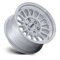 KMC Wheels - KM733 IMPACT FFT - Silver - Gloss Silver W/ Machined Face - 18" x 9", 18 Offset, 8x165.1 (Bolt pattern), 125.1mm HUB