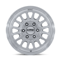 KMC Wheels - KM733 IMPACT FFT - Silver - Gloss Silver W/ Machined Face - 17" x 8.5", 25 Offset, 6x139.7 (Bolt pattern), 106.1mm HUB