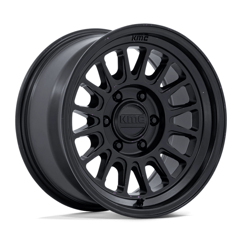 KMC Wheels - KM733 IMPACT FFT - Black - Matte Black - 18" x 9", 0 Offset, 6x135 (Bolt pattern), 87.1mm HUB