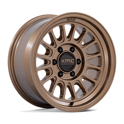 KMC Wheels - KM733 IMPACT FFT - Bronze - MATTE BRONZE - 17" x 8", 32 Offset, 6x130 (Bolt Pattern), 84.1mm HUB