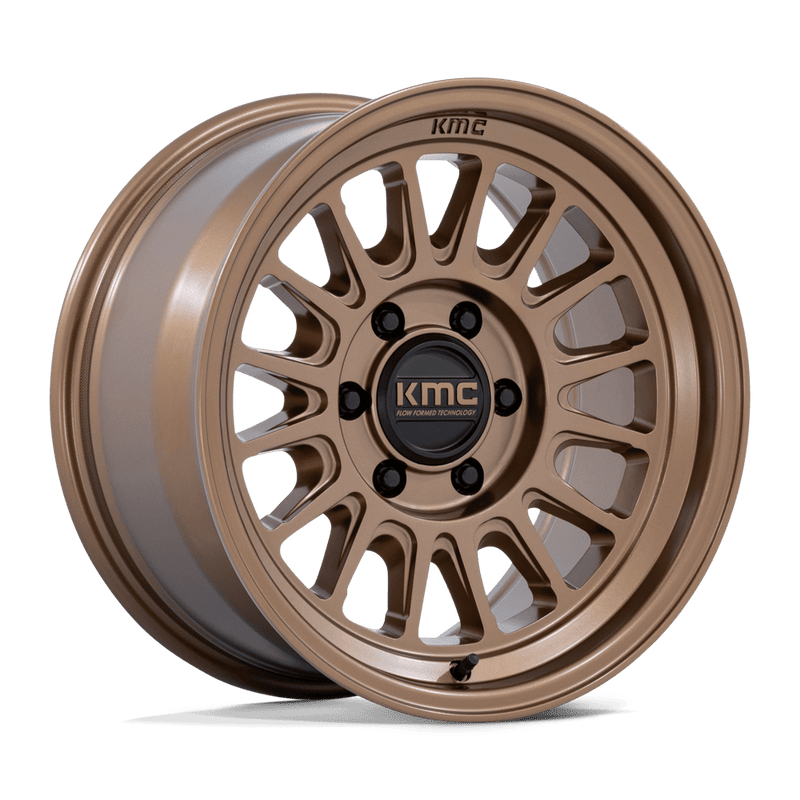 KMC Wheels - KM733 IMPACT FFT - Bronze - MATTE BRONZE - 17" x 8", 32 Offset, 6x130 (Bolt Pattern), 84.1mm HUB